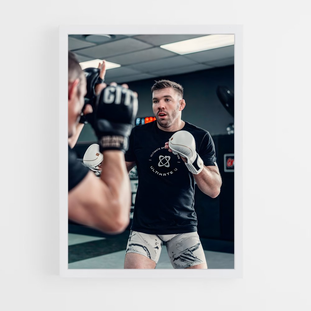 Poster Dricus plessis – affiche MMA (vue 3)